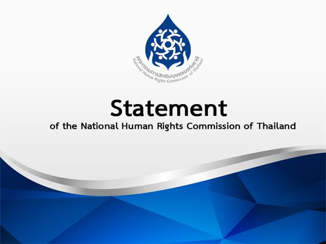 Statement of the National Human Rights Commission of Thailand No. 2/ ...