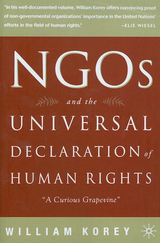  NGOs and the Universal Declaration of Human Rights : a curious grapevine 