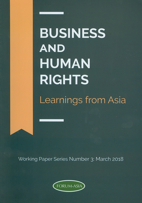  Business and human rights : learnings from Asia