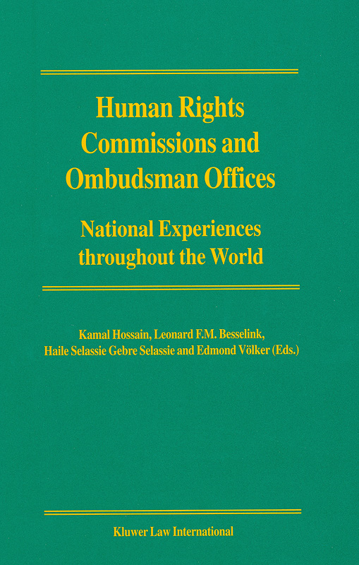 Human rights commissions and ombudsman offices : national experiences throughout the world 