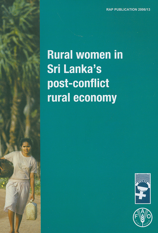  Rural women in Sri Lanka's post-conflict rural economy 