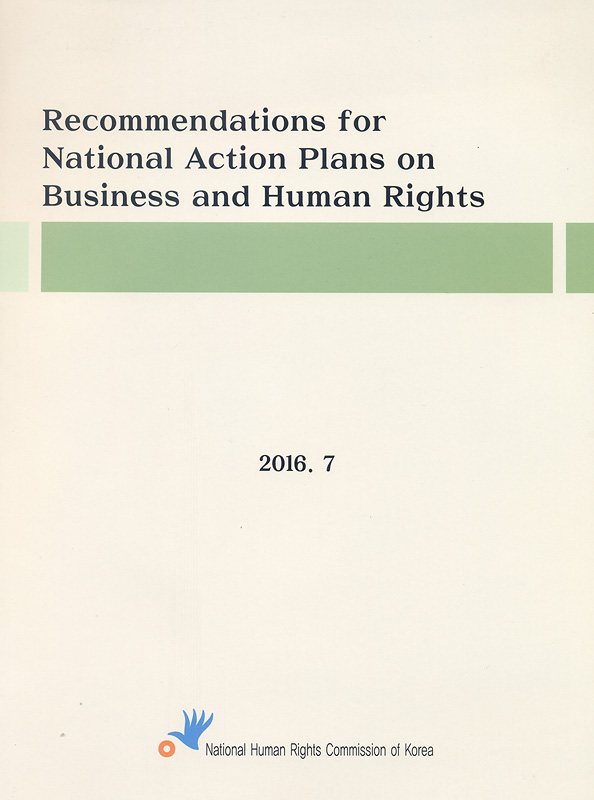  Recommendations for National Action Plans on business and human rights