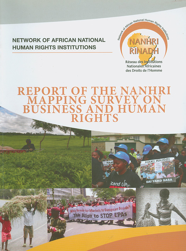  Report of the mapping survey on business and human rights : the role of NHRIS