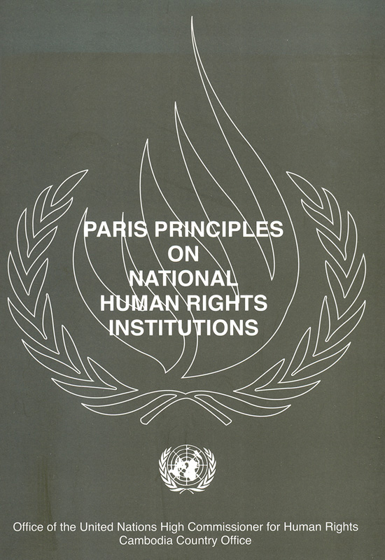  Paris Principles on National Human Rights Institutions