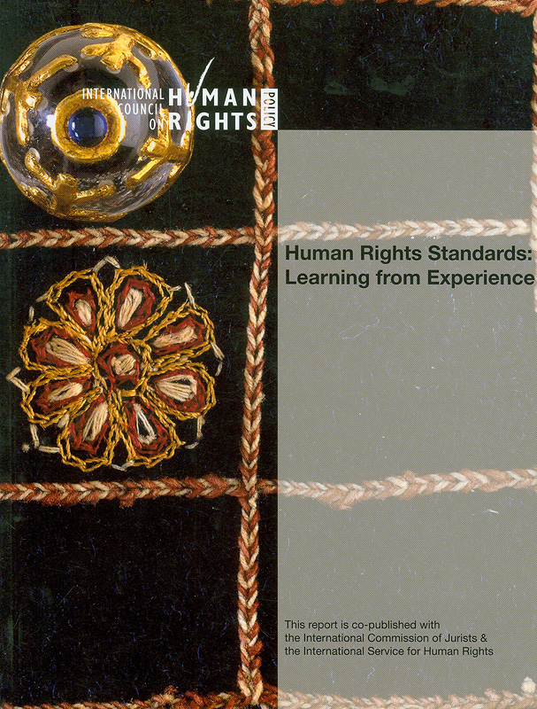  Human rights standards : learning from experience 