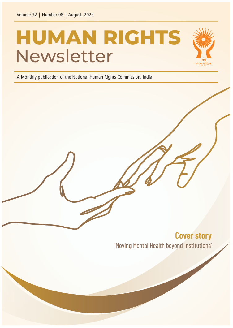  Human Rights Newsletter: A Monthly publication of the National Human Rights Commission, India