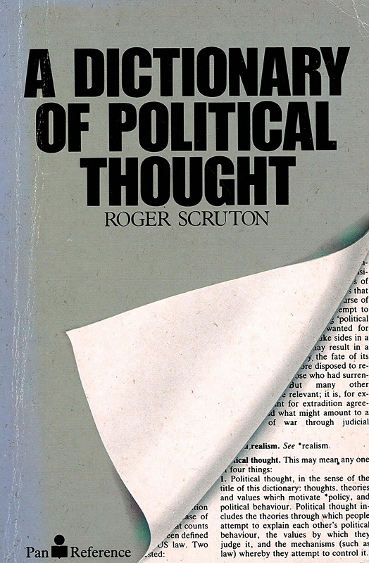  A dictionary of political thought 