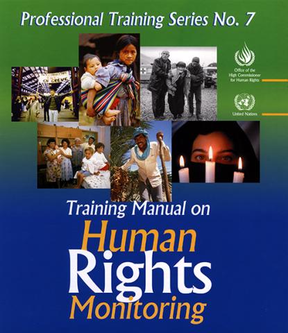  Training Manual on Human Rights Monitoring