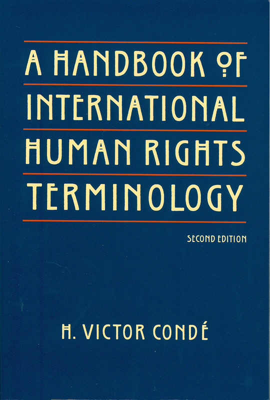  A handbook of international human rights terminology 