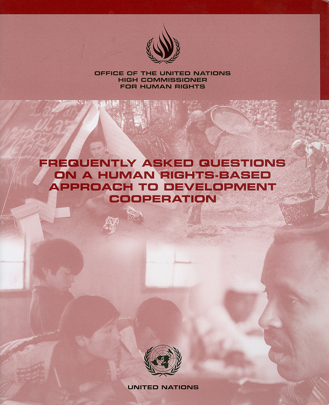  Frequently asked questions on a human rights-based approach to development cooperation 