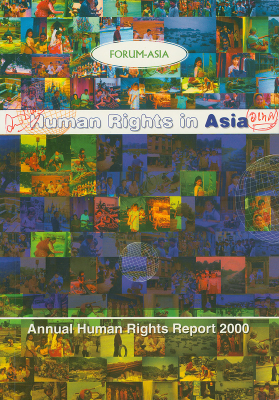  Human rights in Asia annual human rights report 2000 