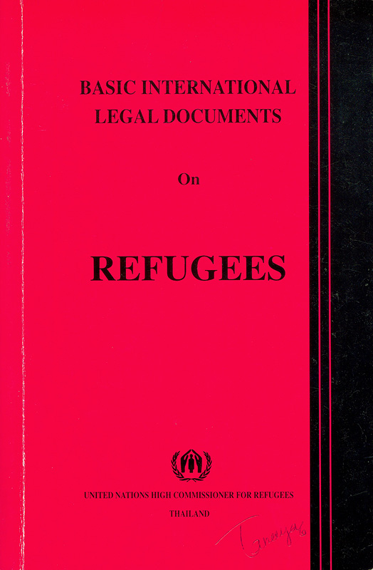  Basic international legal documents on refugees 