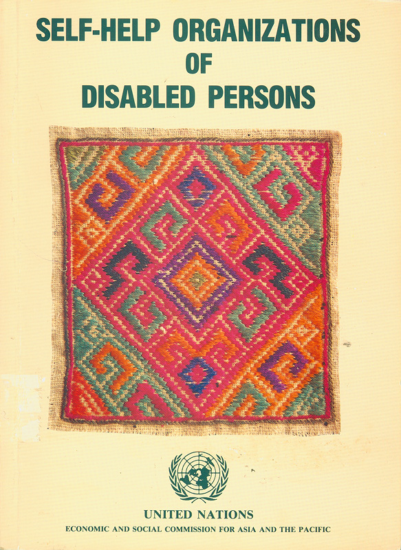  Self-help organizations of disabled persons 