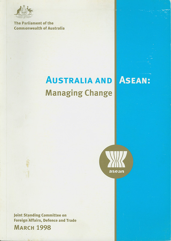  Australia and ASEAN : managing change 