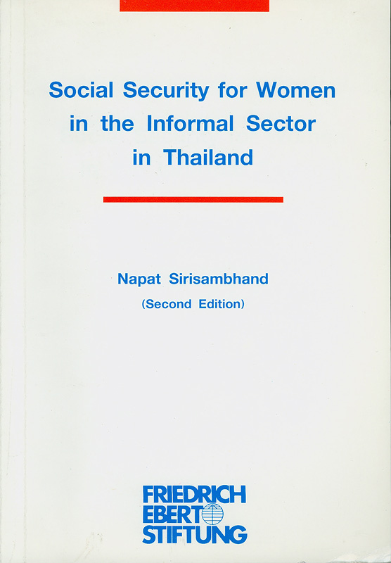  Social security for women in the informal sector in Thailand 