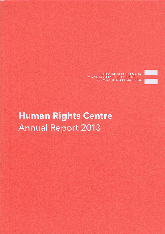  Human Rights Centre annual report 2013