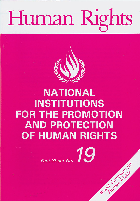  National institutions for the promotion and protection of human rights