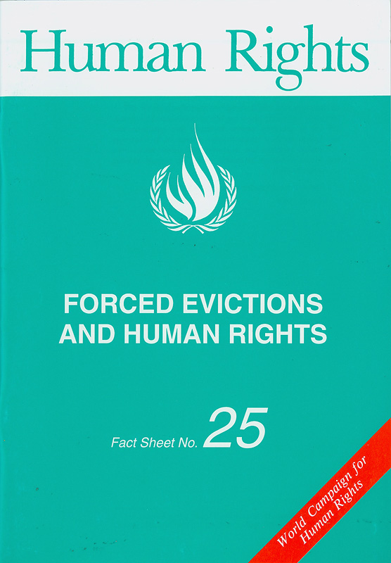  Forced evictions and human rights