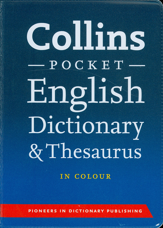  Collins pocket English dictionary and thesaurus/
