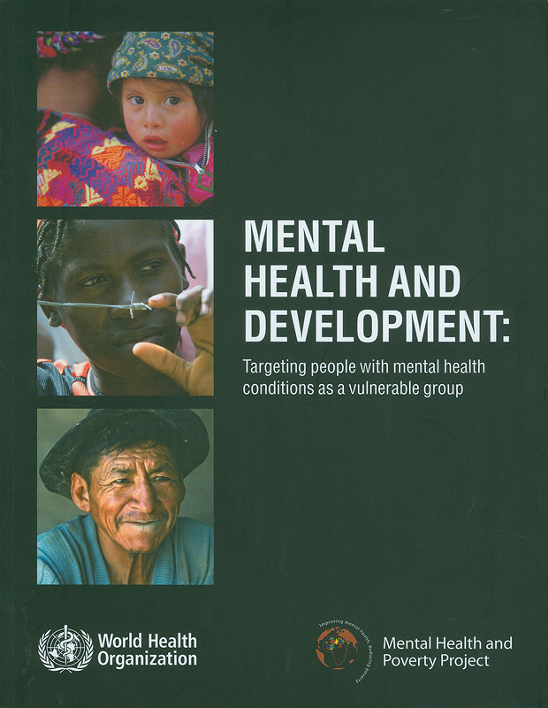  Mental health and development : targeting people with mental health conditions as a vulnerable group 