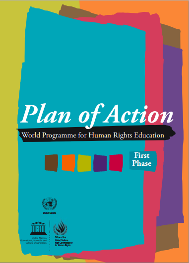  Plan of action :  World Programme for Human Rights Education