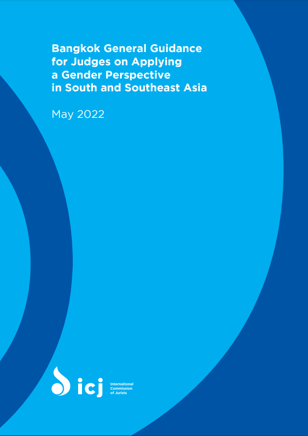  Bangkok General Guidance for Judges on Applying a Gender Perspective in South and Southeast Asia