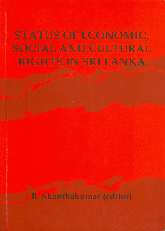  Status of economic, social, and cultural rights in Sri Lanka