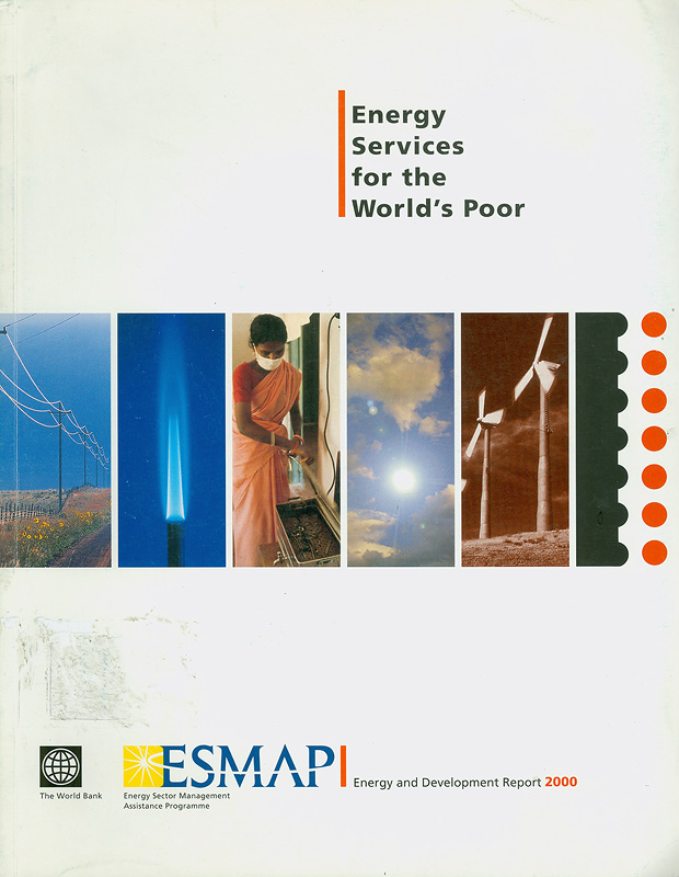  Energy services for the world's poor : energy and development report 2000 