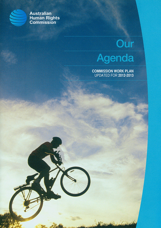  Our agenda : Commission work plan updated for 2012-2013 