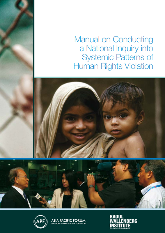  Manual on conducting a national inquiry into systemic patterns of human rights violation